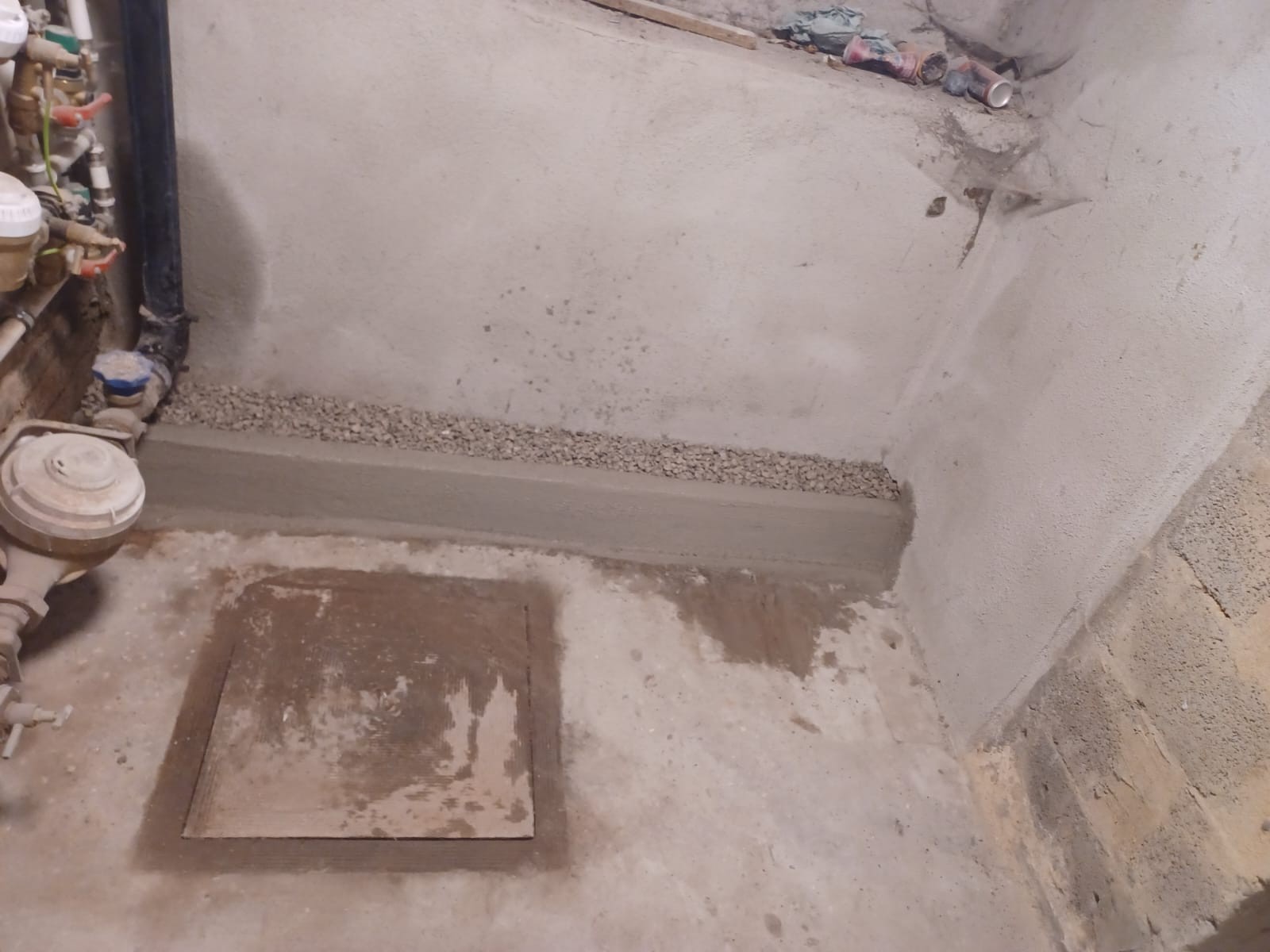 Bordures drainantes en cave 5