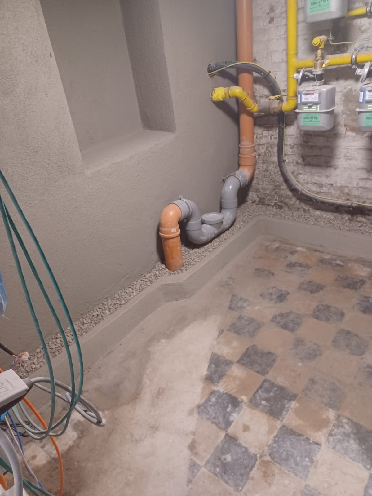 Bordures drainantes en cave 7