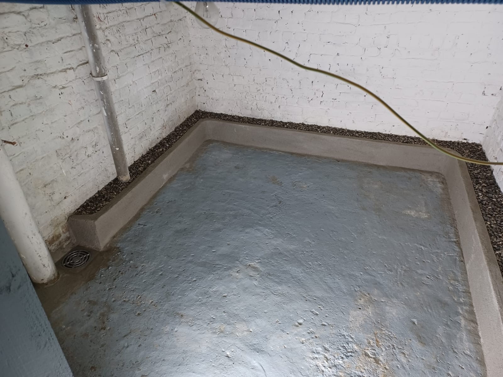 Bordures drainantes en cave